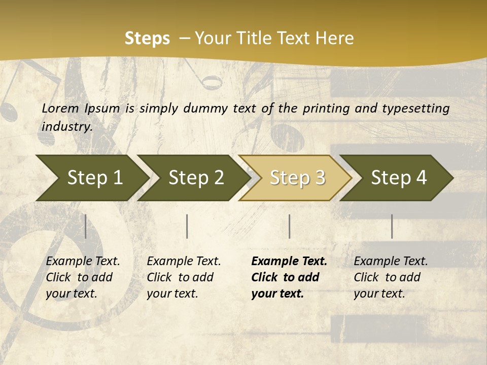 Manuscript Scrap Ragged PowerPoint Template