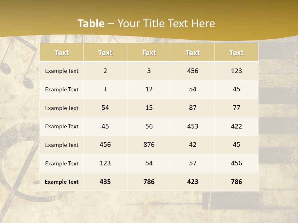 Manuscript Scrap Ragged PowerPoint Template