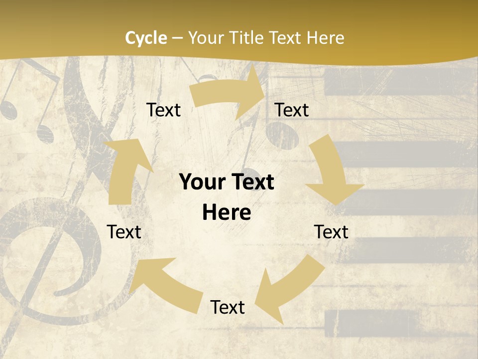 Manuscript Scrap Ragged PowerPoint Template