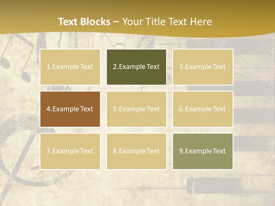 Manuscript Scrap Ragged PowerPoint Template