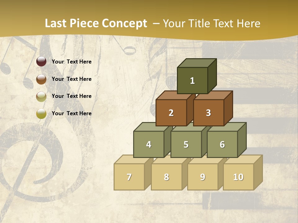 Manuscript Scrap Ragged PowerPoint Template