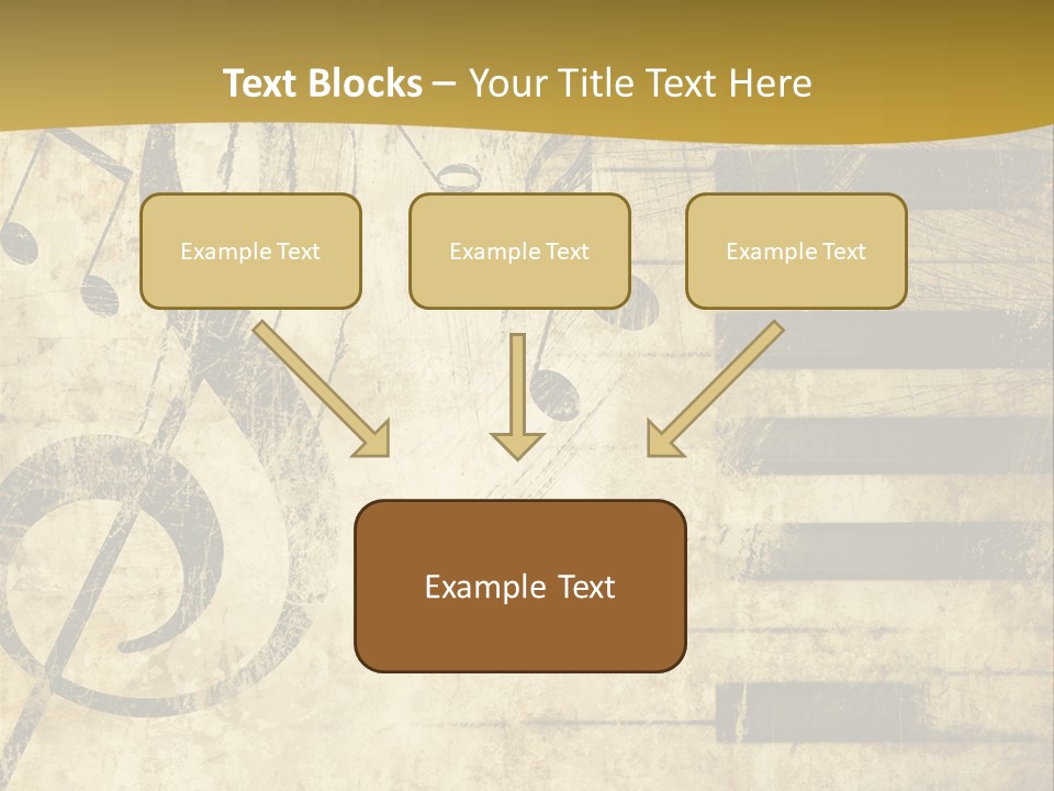Manuscript Scrap Ragged PowerPoint Template