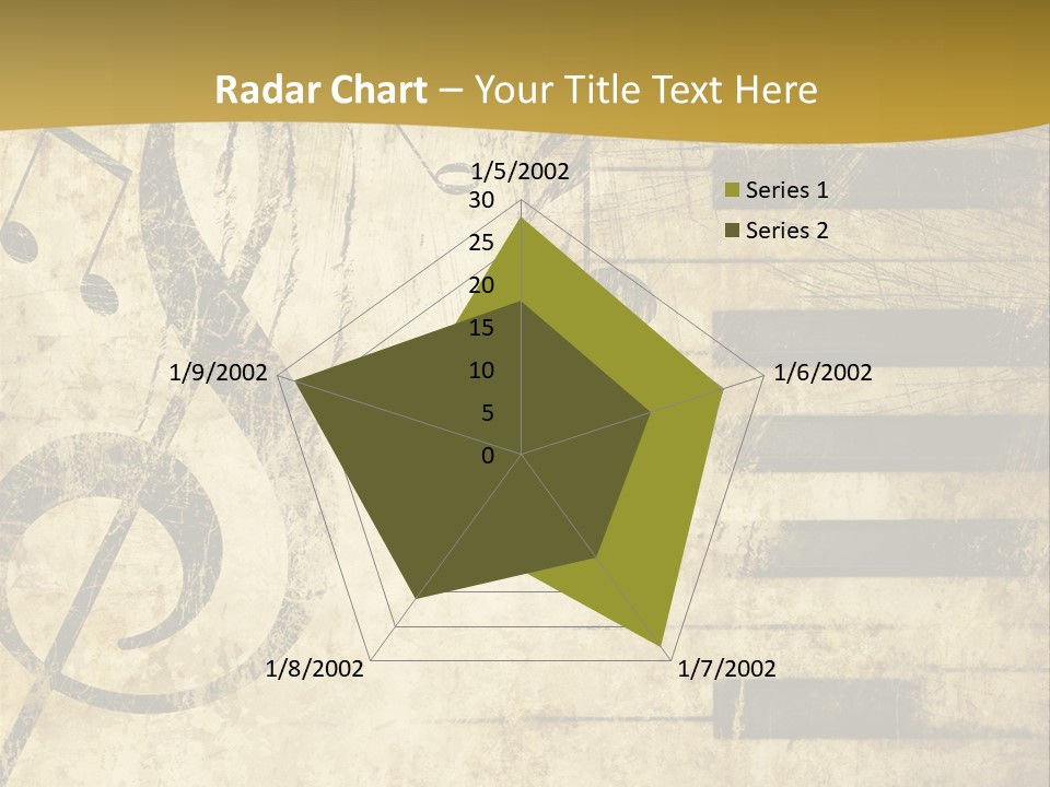 Manuscript Scrap Ragged PowerPoint Template