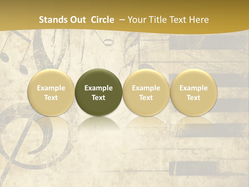 Manuscript Scrap Ragged PowerPoint Template