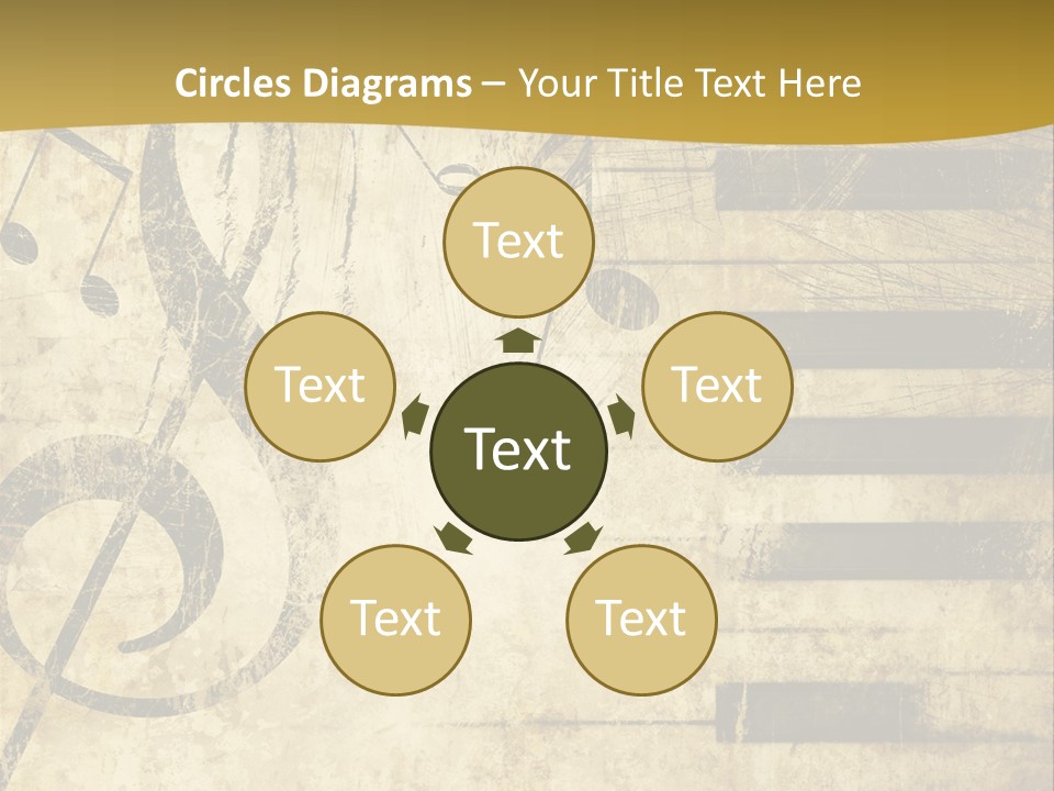 Manuscript Scrap Ragged PowerPoint Template