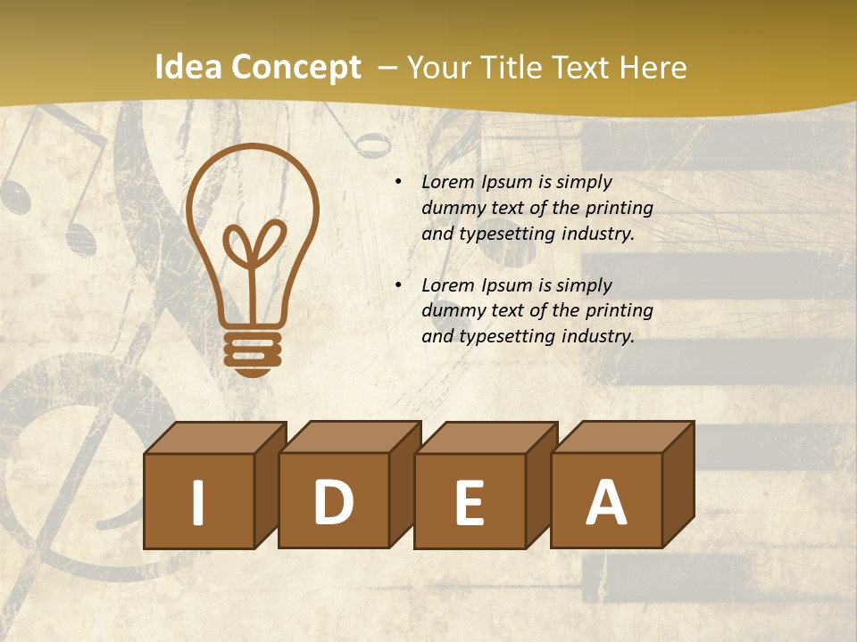 Manuscript Scrap Ragged PowerPoint Template