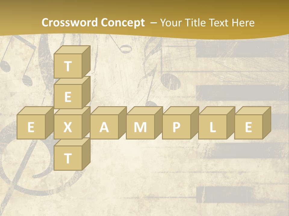 Manuscript Scrap Ragged PowerPoint Template