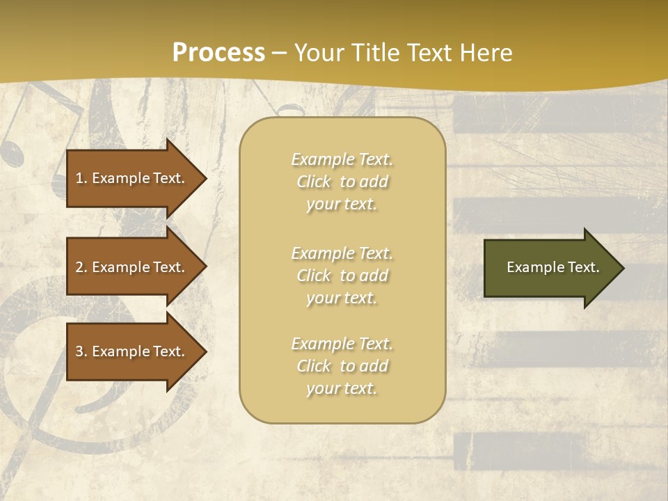 Manuscript Scrap Ragged PowerPoint Template