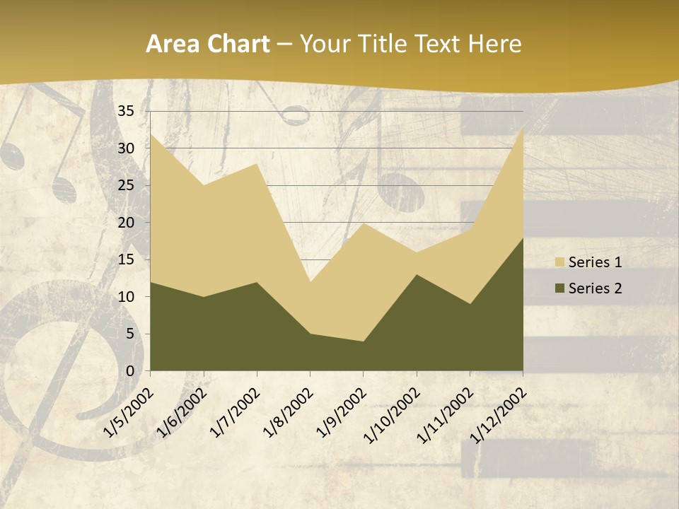 Manuscript Scrap Ragged PowerPoint Template