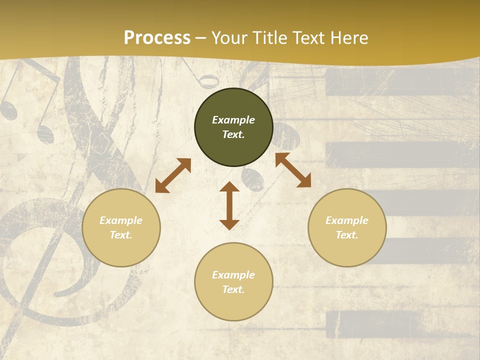 Manuscript Scrap Ragged PowerPoint Template