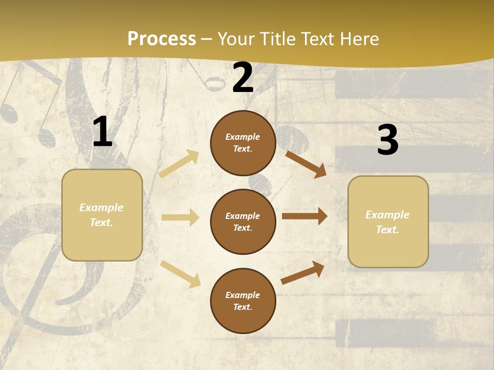 Manuscript Scrap Ragged PowerPoint Template
