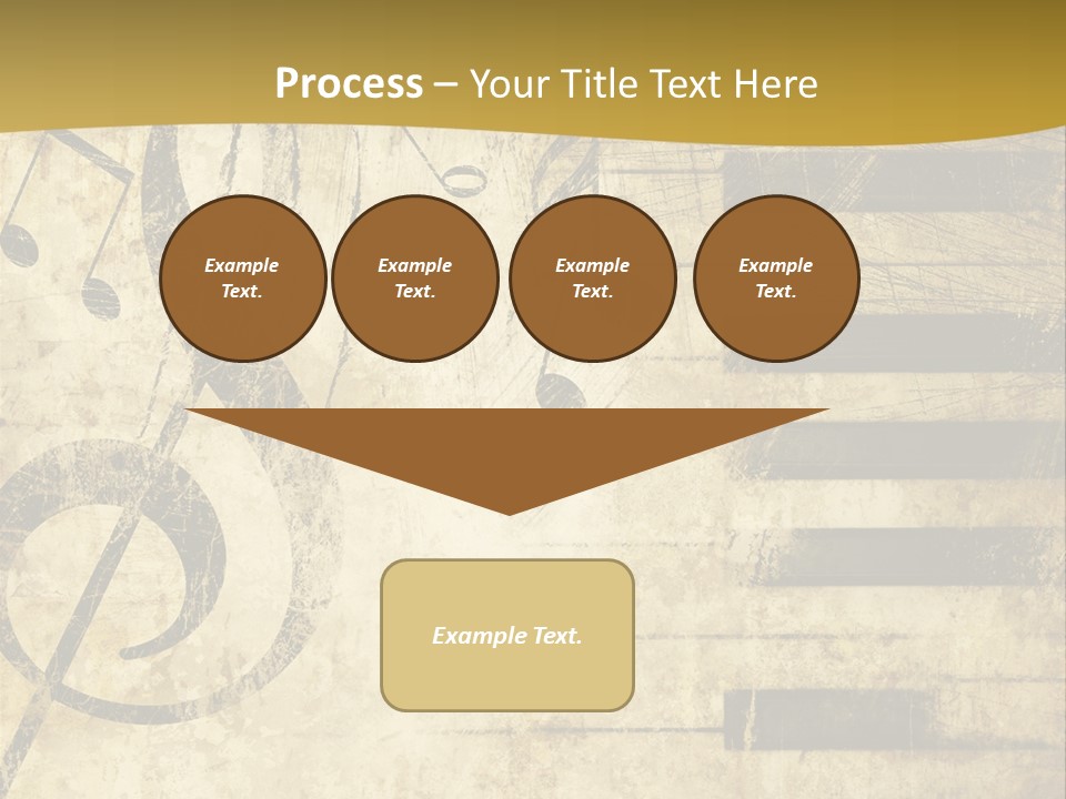 Manuscript Scrap Ragged PowerPoint Template