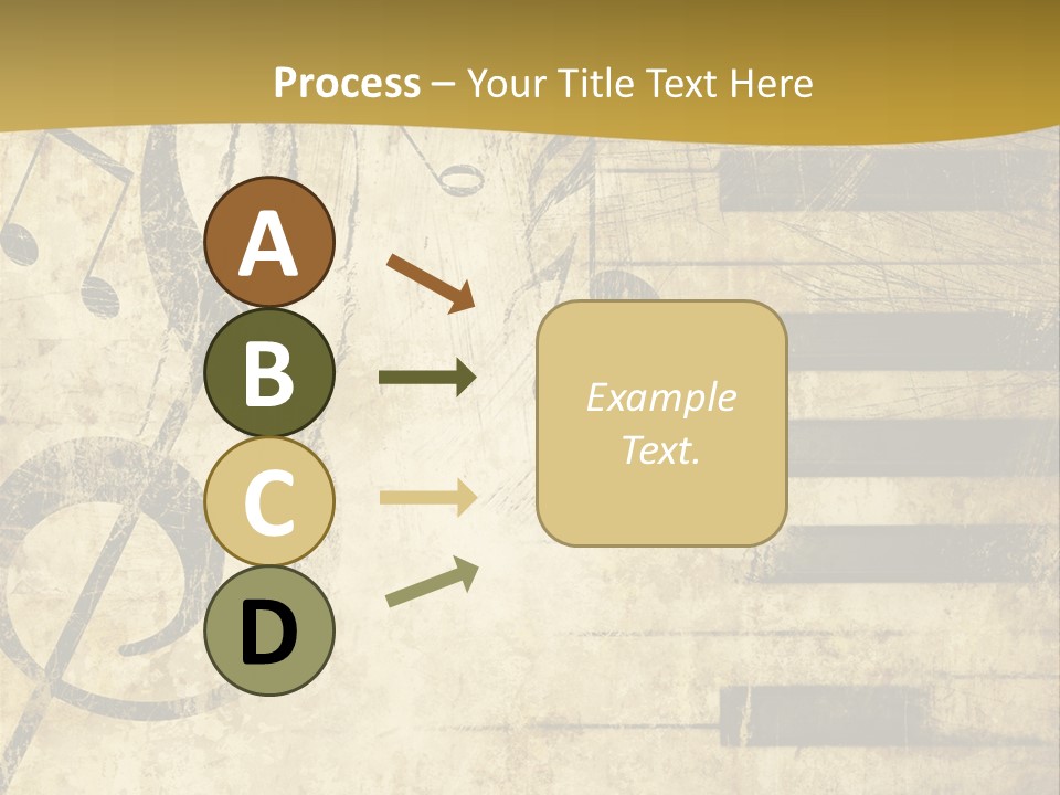 Manuscript Scrap Ragged PowerPoint Template
