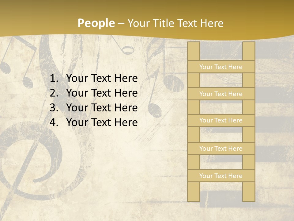 Manuscript Scrap Ragged PowerPoint Template
