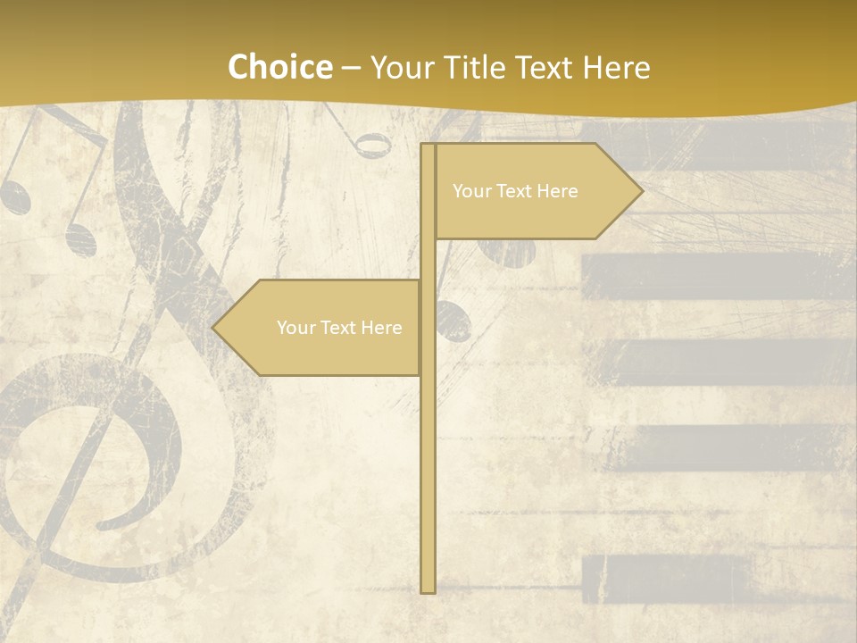 Manuscript Scrap Ragged PowerPoint Template