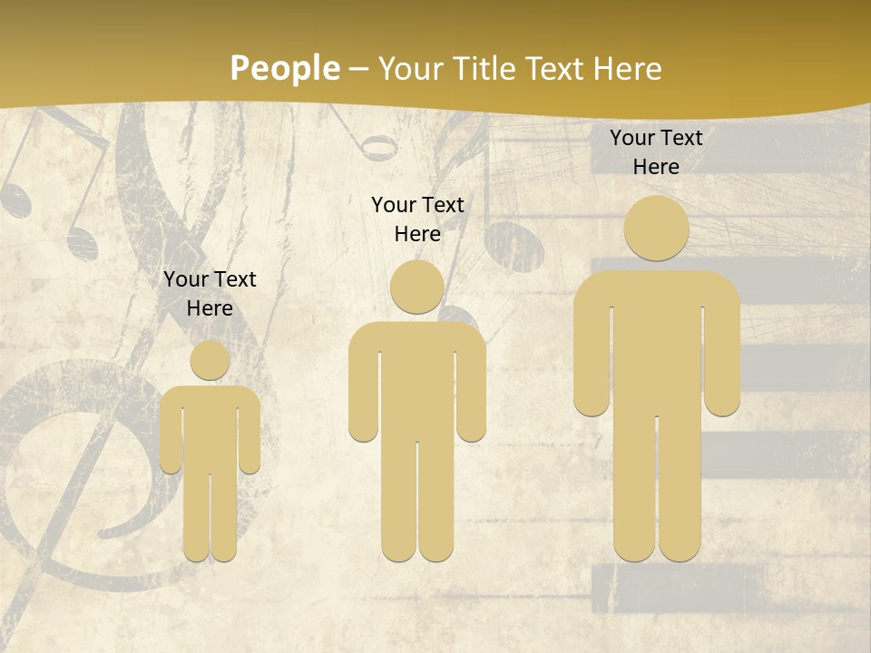 Manuscript Scrap Ragged PowerPoint Template