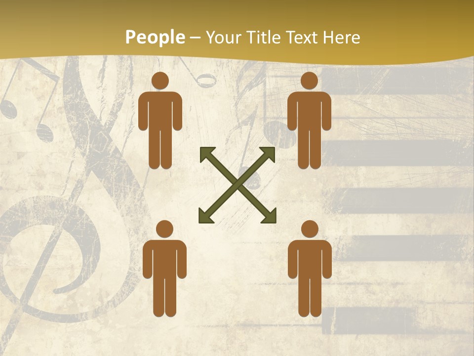 Manuscript Scrap Ragged PowerPoint Template