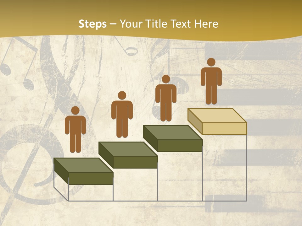 Manuscript Scrap Ragged PowerPoint Template