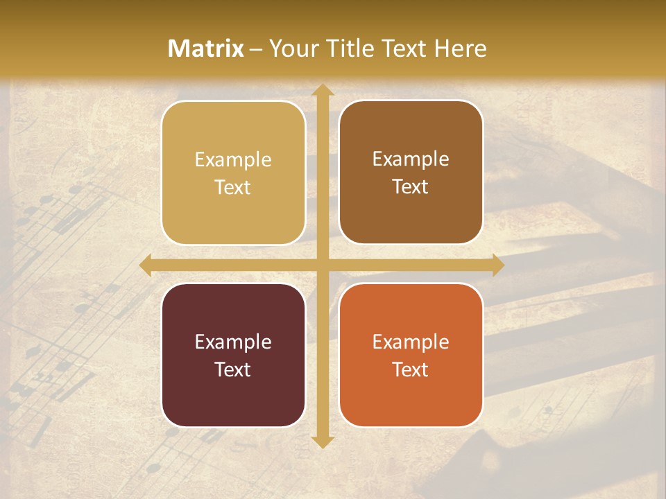 Ragged Frame Vignetting PowerPoint Template