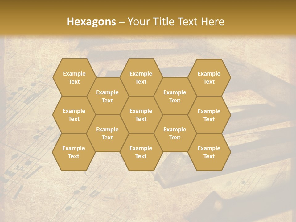 Ragged Frame Vignetting PowerPoint Template