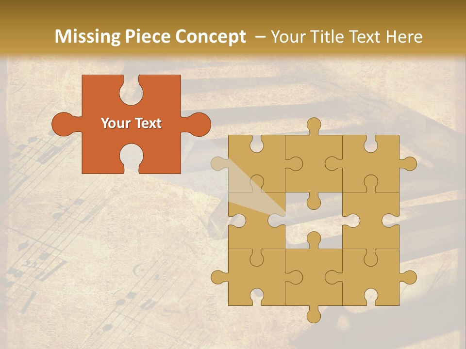 Ragged Frame Vignetting PowerPoint Template