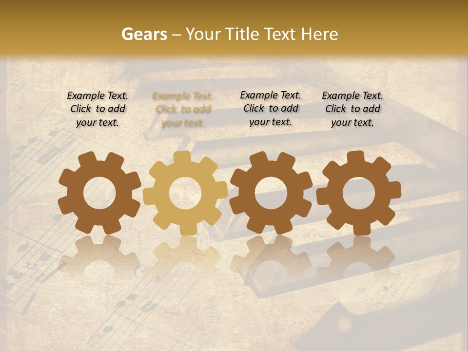 Ragged Frame Vignetting PowerPoint Template