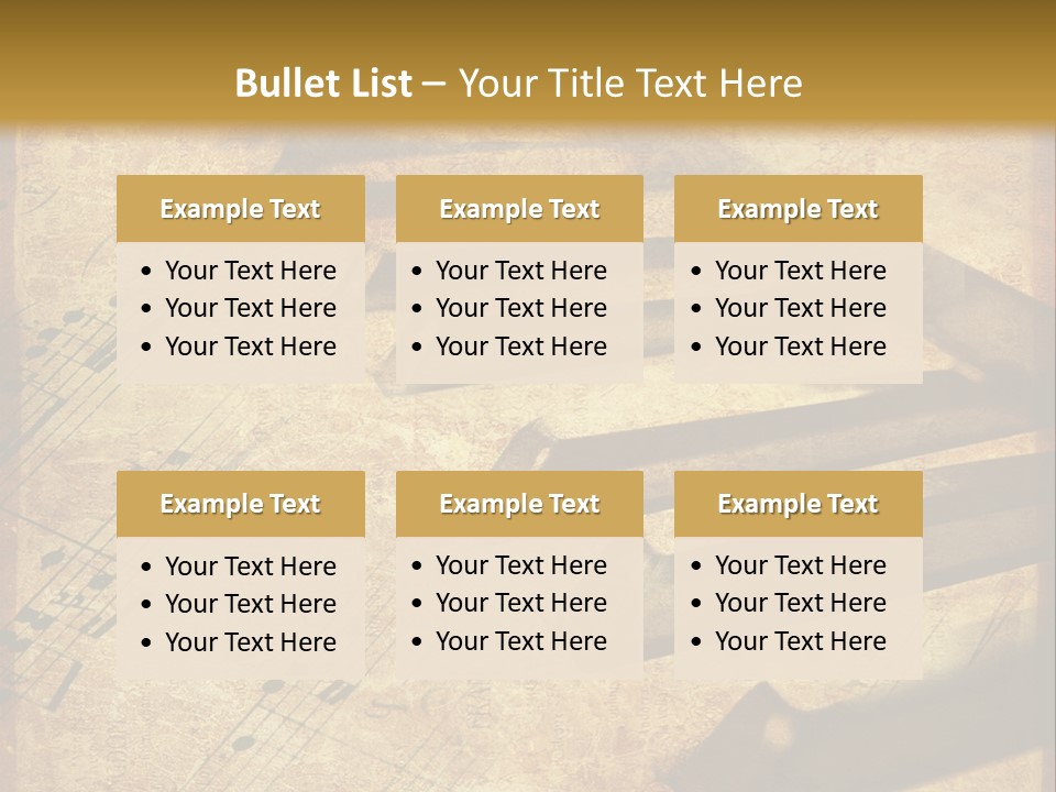 Ragged Frame Vignetting PowerPoint Template