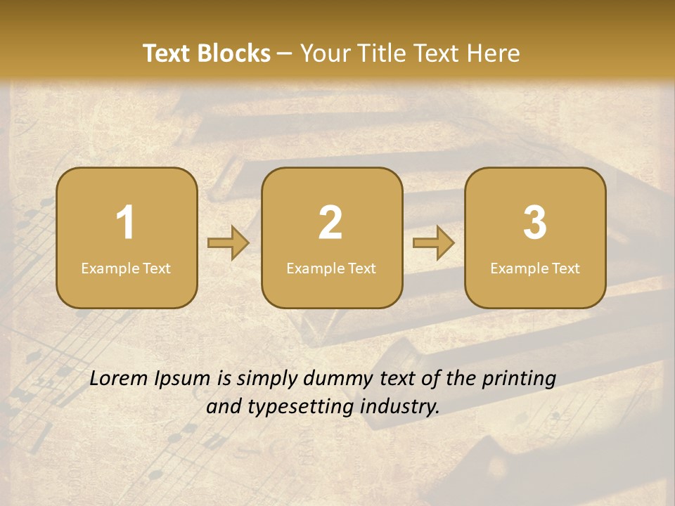 Ragged Frame Vignetting PowerPoint Template