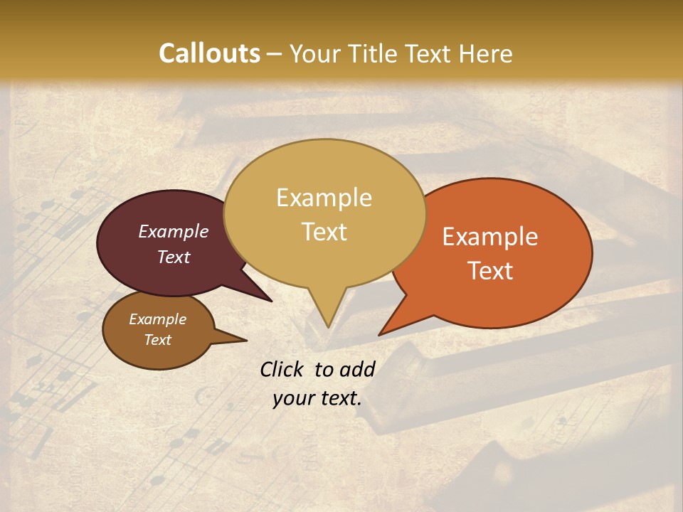Ragged Frame Vignetting PowerPoint Template