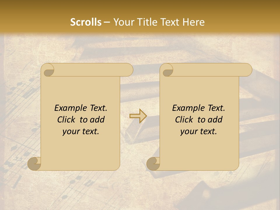 Ragged Frame Vignetting PowerPoint Template