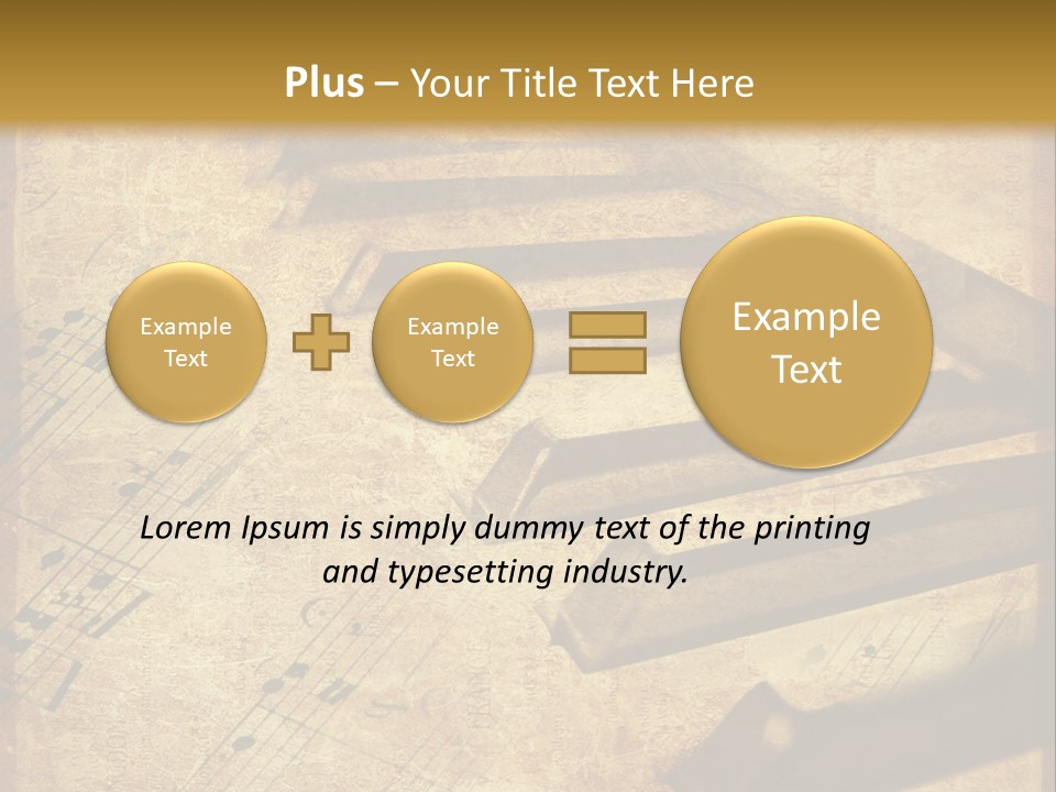 Ragged Frame Vignetting PowerPoint Template