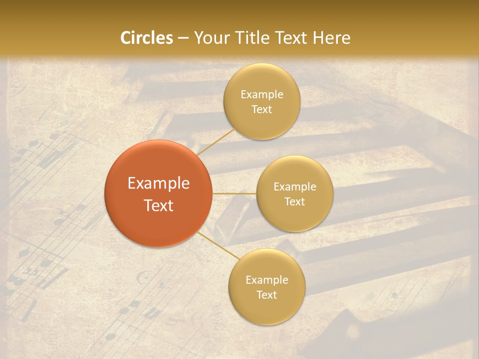 Ragged Frame Vignetting PowerPoint Template