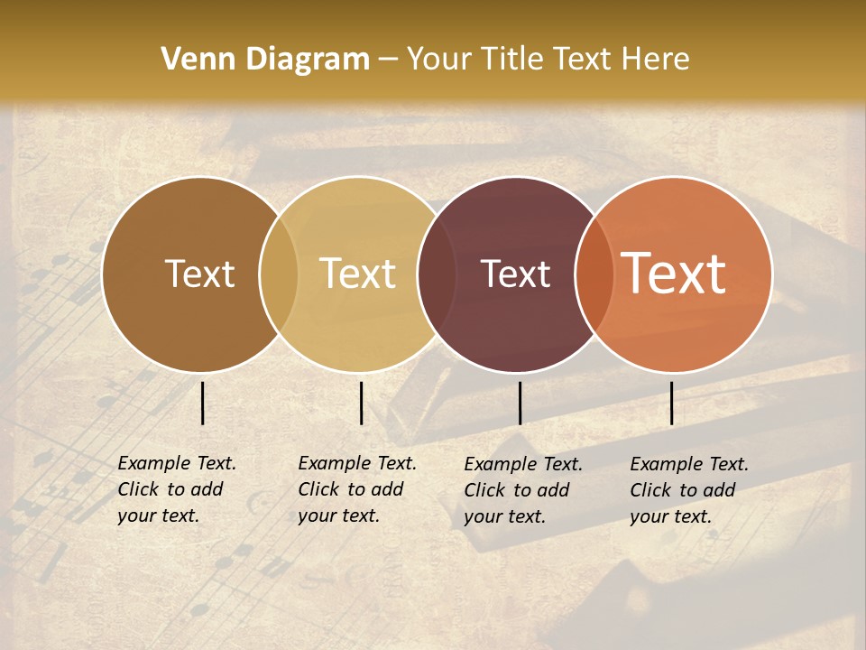 Ragged Frame Vignetting PowerPoint Template
