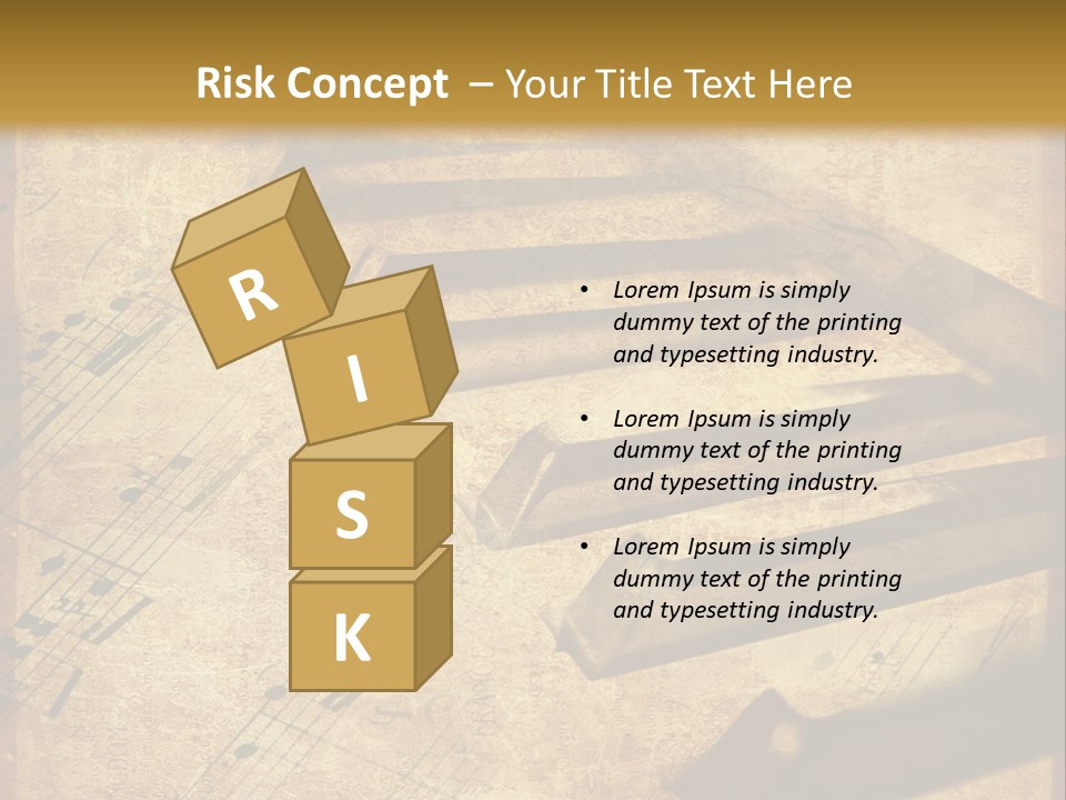 Ragged Frame Vignetting PowerPoint Template