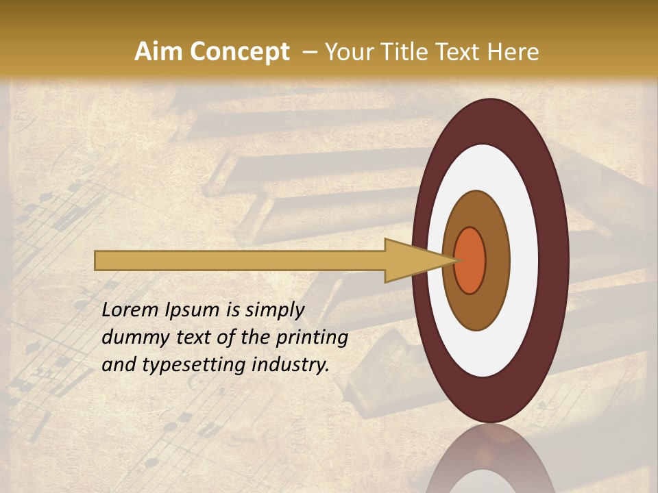 Ragged Frame Vignetting PowerPoint Template