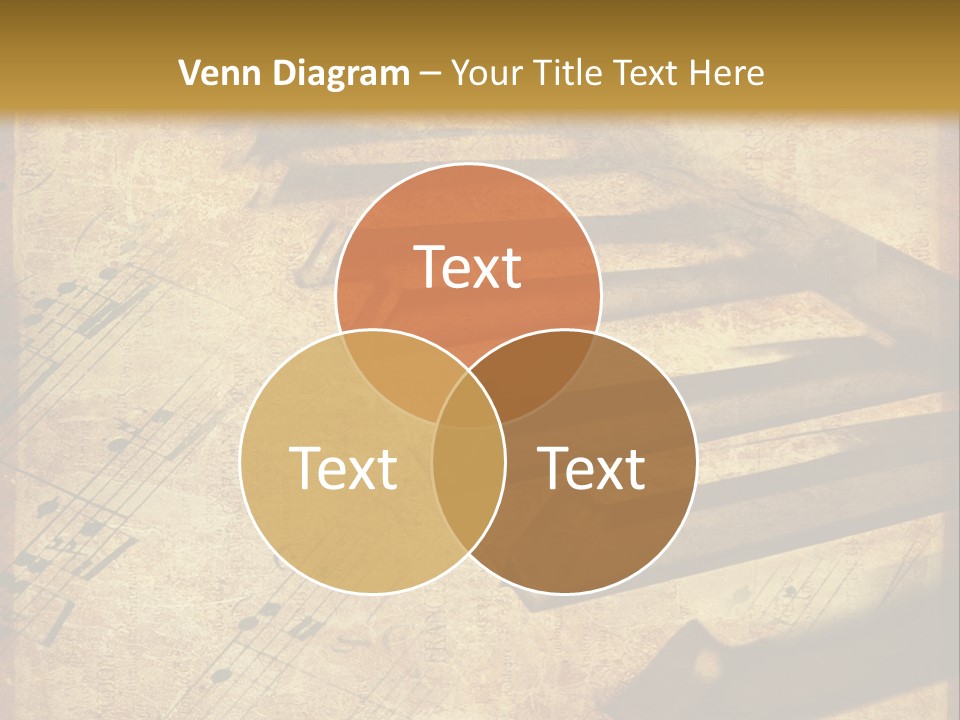 Ragged Frame Vignetting PowerPoint Template