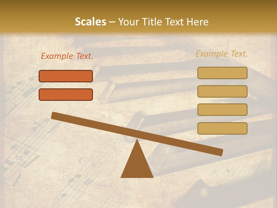 Ragged Frame Vignetting PowerPoint Template
