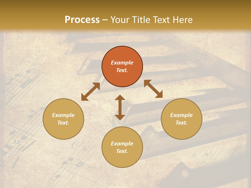 Ragged Frame Vignetting PowerPoint Template