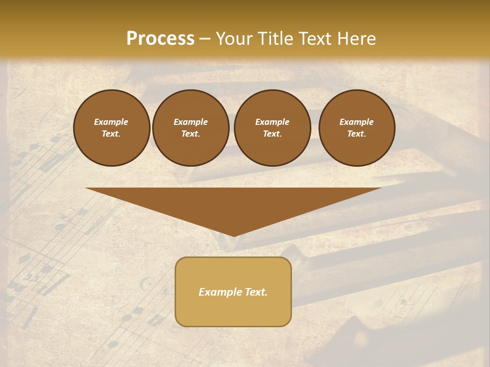 Ragged Frame Vignetting PowerPoint Template