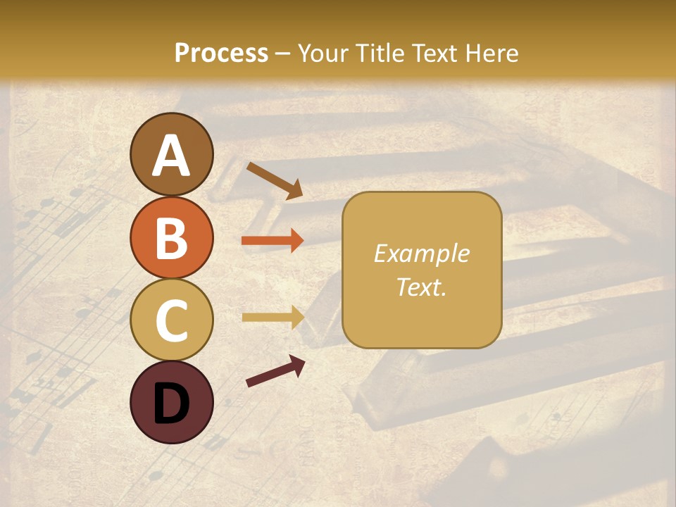 Ragged Frame Vignetting PowerPoint Template