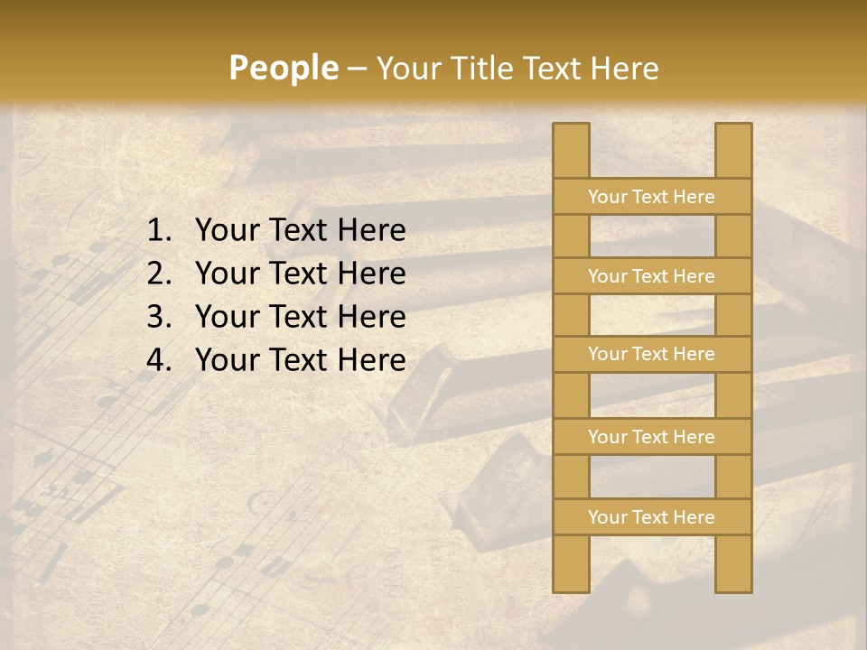 Ragged Frame Vignetting PowerPoint Template