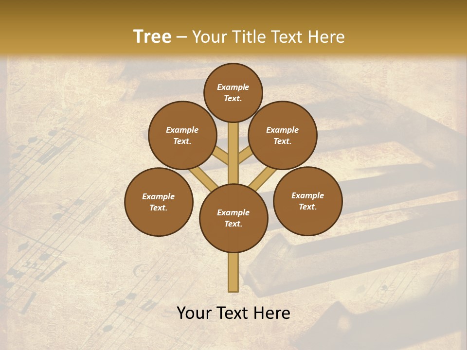 Ragged Frame Vignetting PowerPoint Template