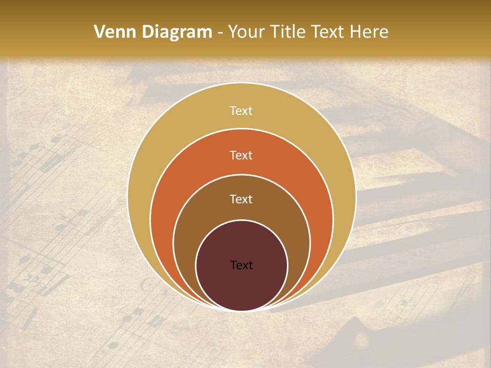Ragged Frame Vignetting PowerPoint Template