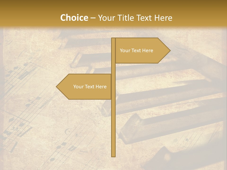 Ragged Frame Vignetting PowerPoint Template