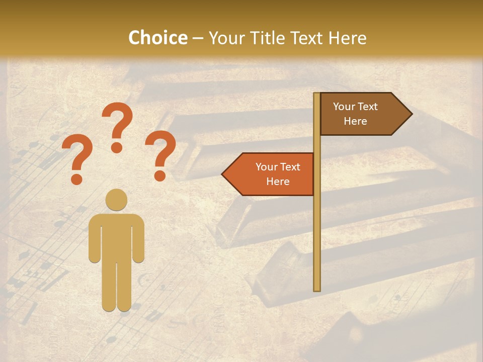 Ragged Frame Vignetting PowerPoint Template