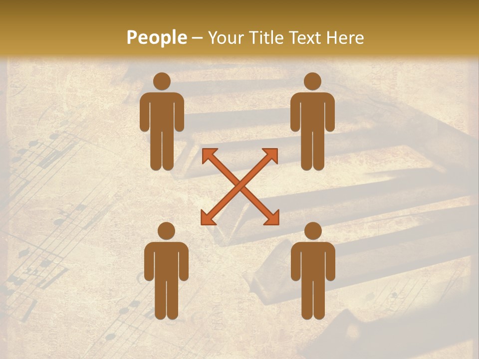 Ragged Frame Vignetting PowerPoint Template