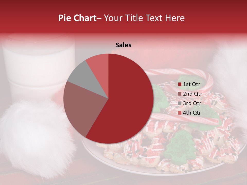 Sugar Red Santa PowerPoint Template