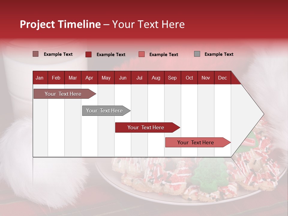 Sugar Red Santa PowerPoint Template