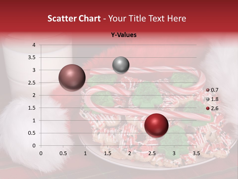 Sugar Red Santa PowerPoint Template