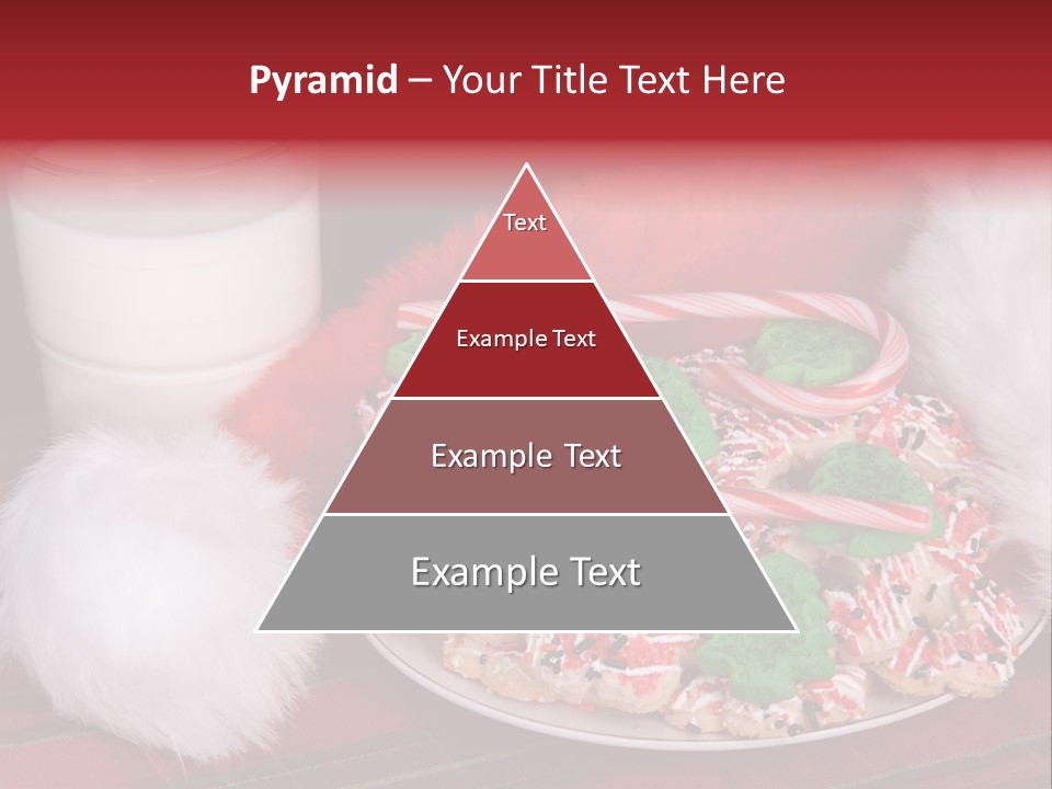 Sugar Red Santa PowerPoint Template